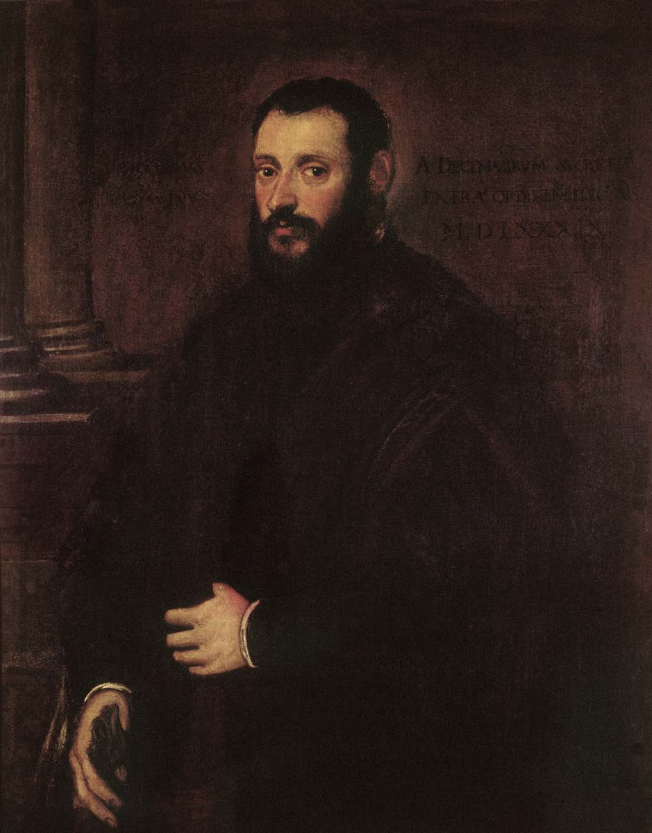 Tintoretto - Retrato de Nicolaus Padavinus - Veneza, Itália, 1589 - Foto Sérgio Zallis