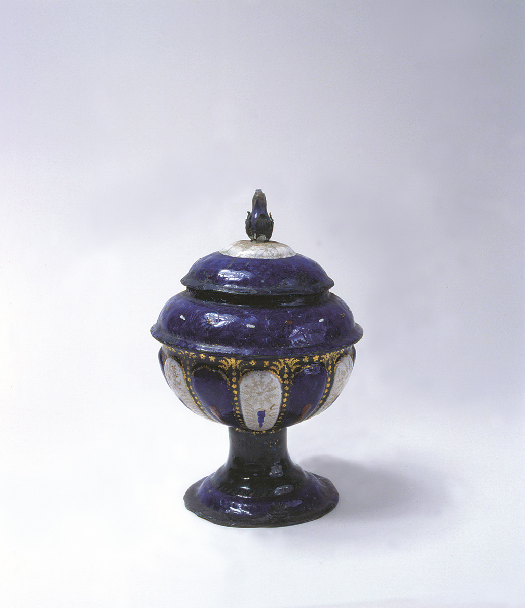 Cálice Veneza c. 1500 Cobre esmaltado 21,0 x 13,5 cm.